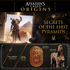 Ennakkovaraa Assassin's Creed Origins ja saa bonustehtävä + Tribal Pack