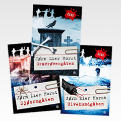Clue-serien av Jørn Lier Horst 79 kr/stk
