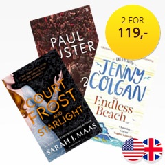 2 engelske pocketbøker for 119 kr