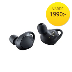 Trådlösa Gear IconX hörlurar på köpet när du handlar en Galaxy S9, S9+ eller Note9.