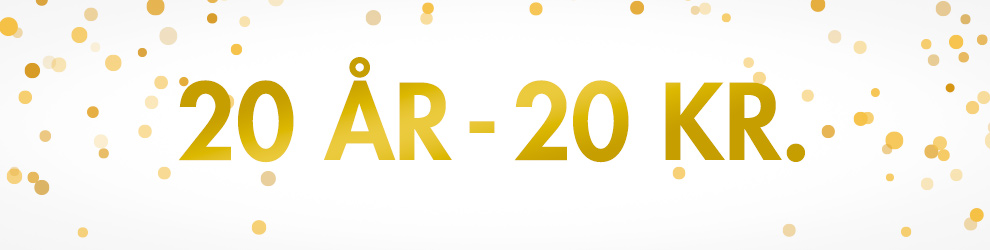 20 år sammen!