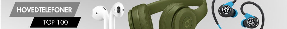 Hovedtelefoner top 100