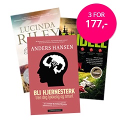 Pocketbøker – 3 for 177 kr