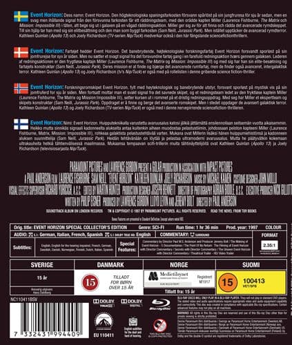 Event Horizon (Blu-Ray)