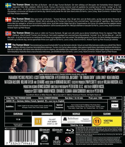 Truman Show Blu-ray (Blu-Ray)