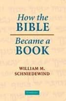 How the Bible Became a Book