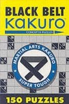 Black Belt Kakuro