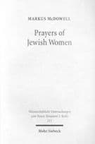 Prayers of Jewish Women