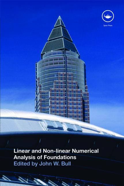 Linear and Non-linear Numerical Analysis of Foundations