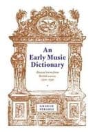 An Early Music Dictionary