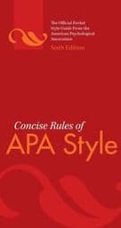 Concise Rules of APA Style