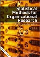 Statistical Methods for Organizational Research