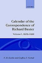 Calendar of the Correspondence of Richard Baxter: Volume I: 1638-1660