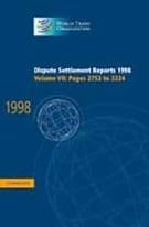 Dispute Settlement Reports 1998: Volume 7, Pages 2753-3324