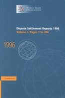 Dispute Settlement Reports 1996