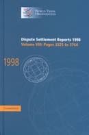 Dispute Settlement Reports 1998: Volume 8, Pages 3325-3764