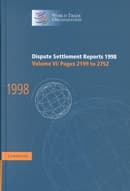 Dispute Settlement Reports 1998: Volume 6, Pages 2199-2752