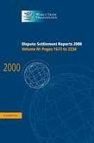 Dispute Settlement Reports 2000: Volume 4, Pages 1673-2234