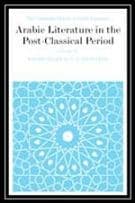 Arabic Literature in the Post-Classical Period