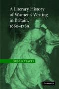 A Literary History of Women's Writing in Britain, 1660-1789
