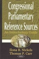 Congressional Parlimentary Reference Sources