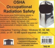 Osha Occupational Radiation Safety