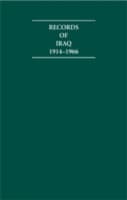 Records of Iraq 1914-1966 15 Volume Hardback Set