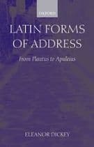 Latin Forms of Address