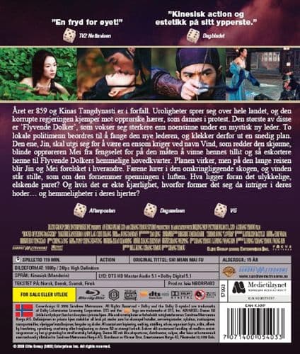 Flyvende dolker (Blu-ray)