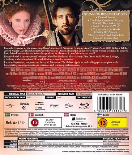 Elizabeth: The Golden Age (Blu-ray)