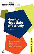 How to Negotiate Effectively