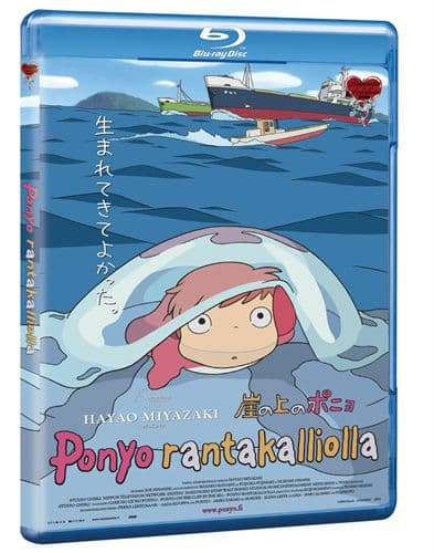 Ponyo rantakalliolla (Blu-ray)