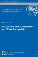 Reflexionen und Kommentare zur Wirtschaftspolitik