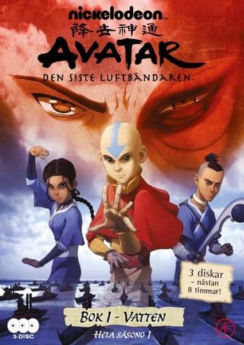 Avatar: Den siste luftbändaren - Bok 1: Vatten (3 disc)