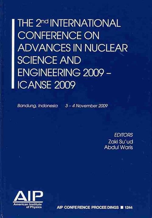 The 2nd International Conference on Advances in Nuclear Science and Engineering 2009-ICANSE 209