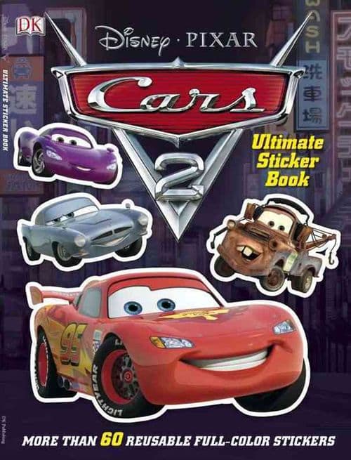 Ultimate Sticker Book: Cars 2: More Than 60 Reusable Full-Color Stickers