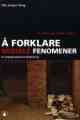Å forklare sosiale fenomener