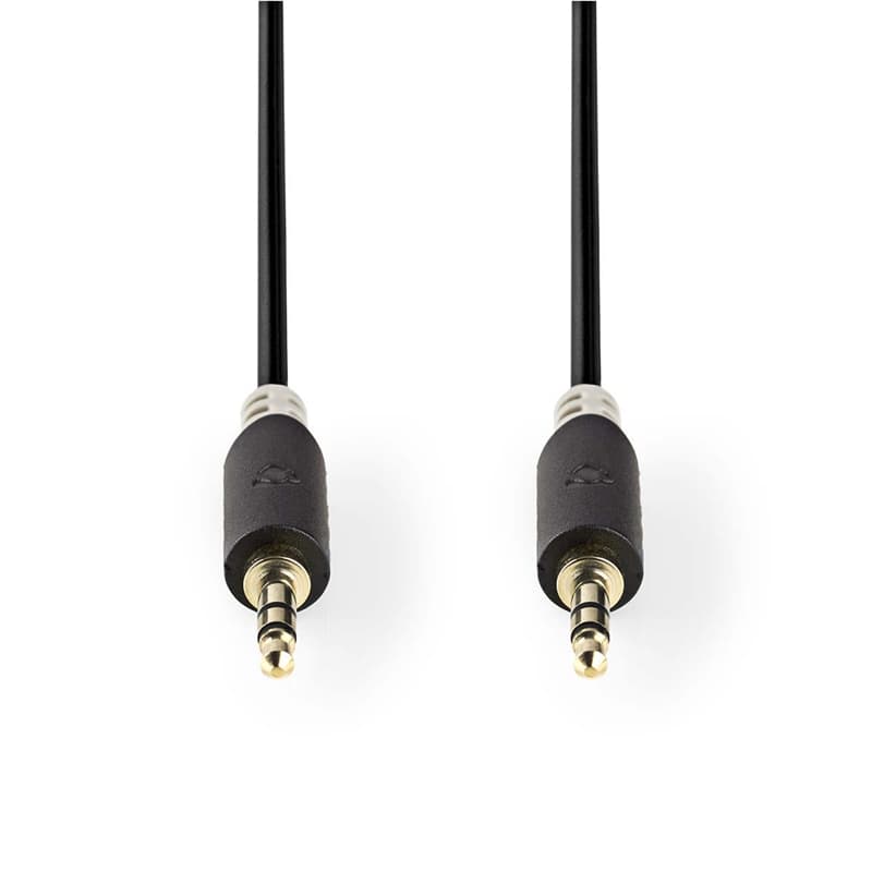 Nedis Stereoljudkabel, 3.5 mm hane, 3m