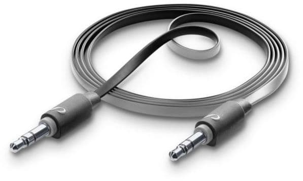 Cellularline Ljudkabel 3,5mm 1 m