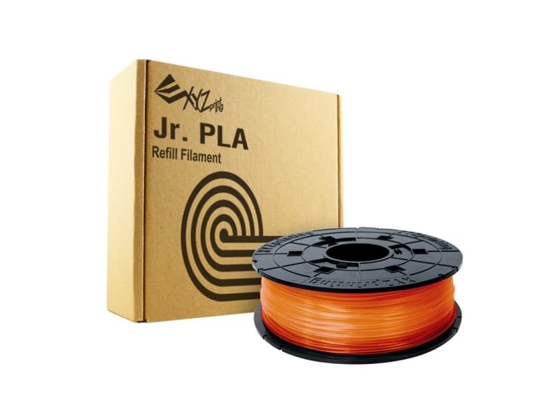 XYZprinting - Orangeröd - 600 g - PLA-fiber (3D) - för da Vinci 1.0, 1.0 Aio, 2.0A Duo