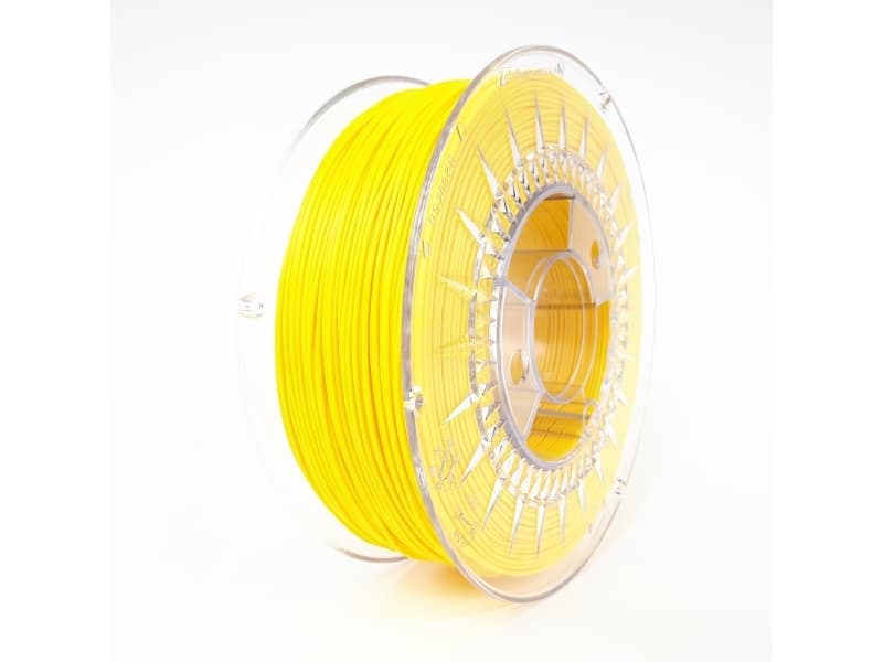 Devil Design 05902280030218, Polyetentereftalatglykol (PETG), Fluorescerande gul, Universal, Bright Yellow, 250 ° C, 220 ° C