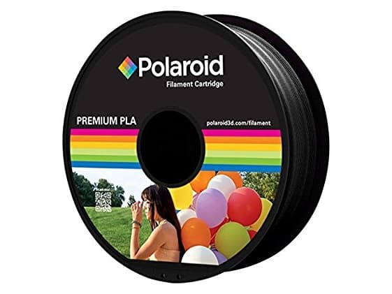 Polaroid PL-8008-00, Polylaktidsyra (PLA), Svart, Polaroid, FDM/FFF, 1 kg, 1,75 mm