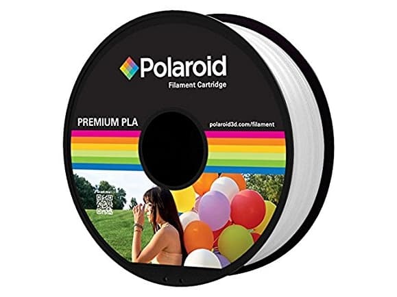 Polaroid PL-8001-00, Polymelkesyre (PLA), Hvit, Polaroid, FDM/FFF, 1 kg, 1,75 mm