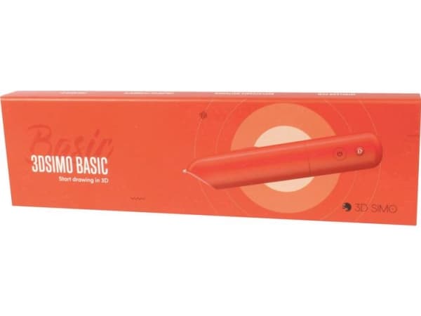 3Dsimo 3D Stift "Basic Box Slim" rot ab 8 Jahren