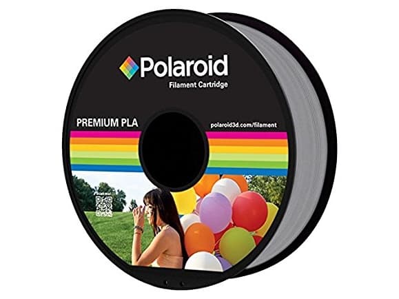 Polaroid PL-8007-00, Polylaktidsyra (PLA), Silver, Polaroid, FDM/FFF, 1 kg, 1,75 mm