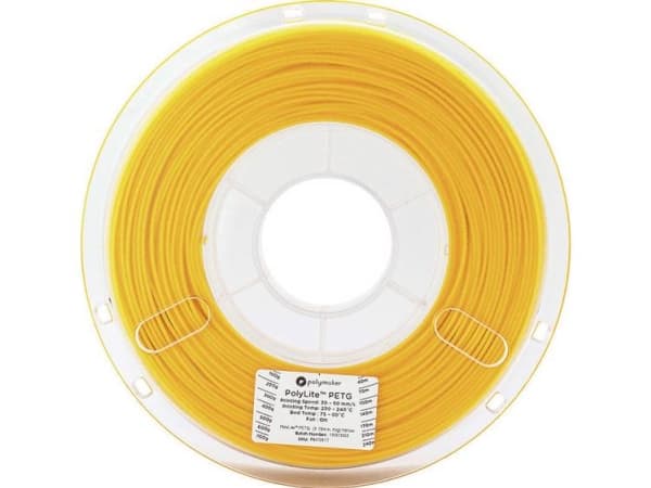 Polymaker 70178 Filament PETG 2.85 mm 1 kg Gul PolyLite