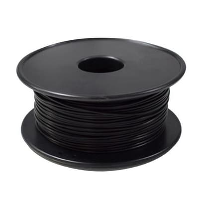 Black 3D Printer Filament PLA 250g 1.75mm Diameter