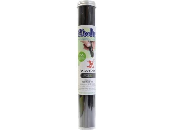 3Doodler PL01-TUXB-100 Tuxedo Black Filament-pakke PLA-plast 1.75 mm 224 g Sort