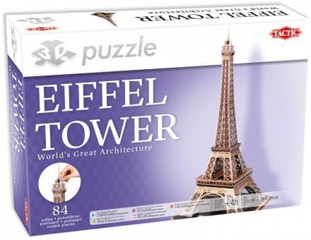 Eiffel Tower 3D Pussel 84 bitar