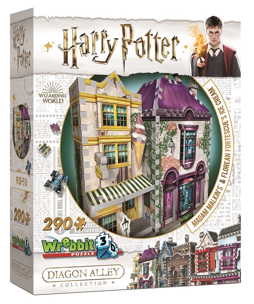 3D Pussel, Madam Malkins kläder för alla tillfällen, Harry Potter